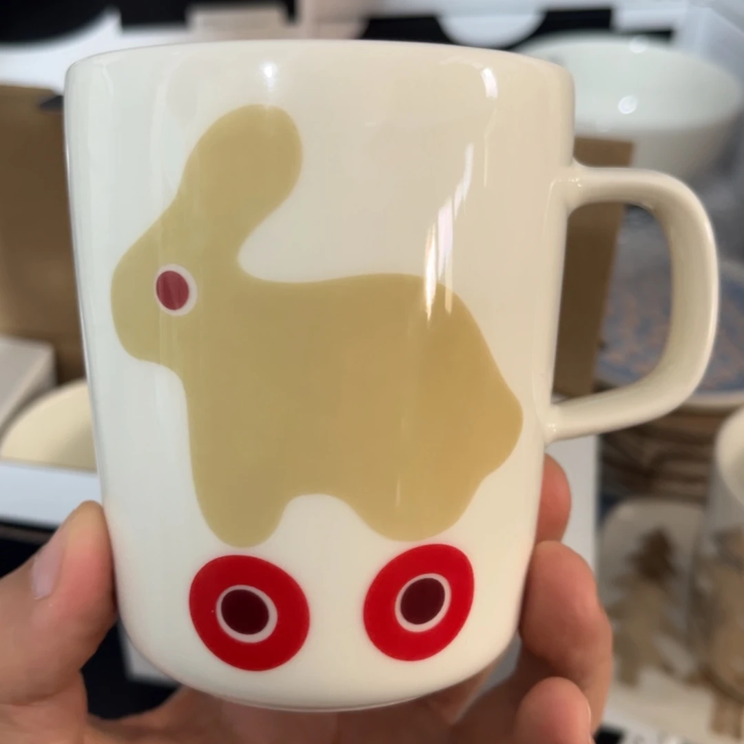 marimekko2023年兔年250ml马克两只送礼盒