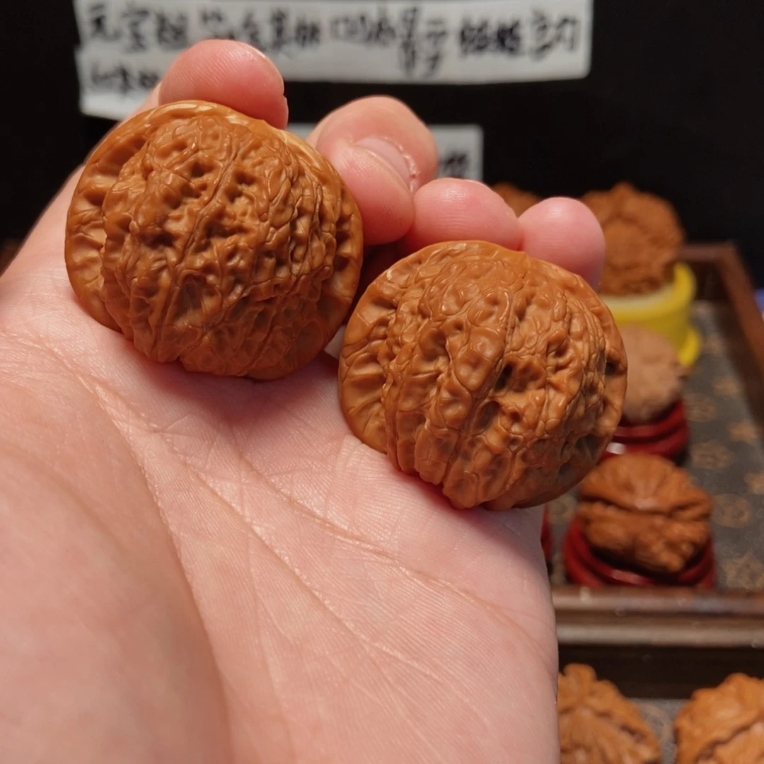 吊坠文玩核桃血麒麟40尺617