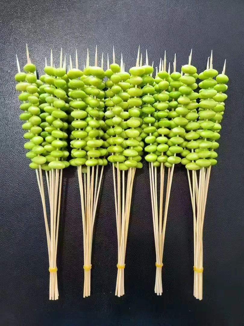 毛豆仁串半成品食材适用于烧烤火锅串串香