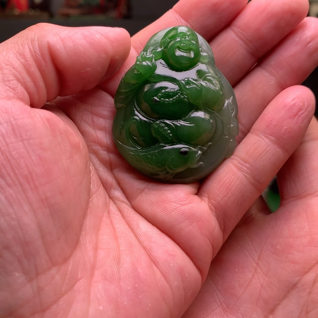 和田玉挂件未镶嵌