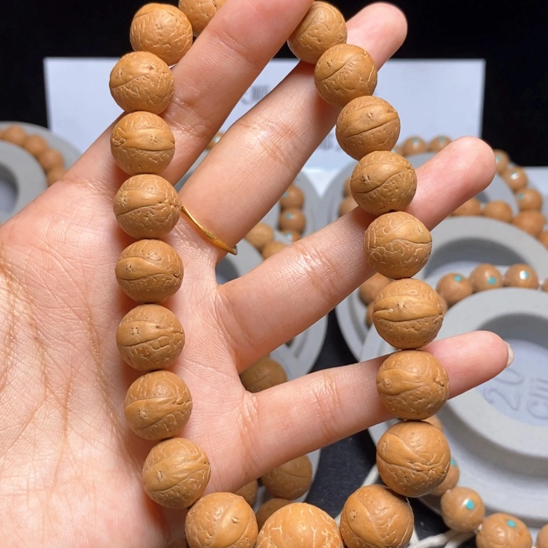 凤眼菩提吊坠手串