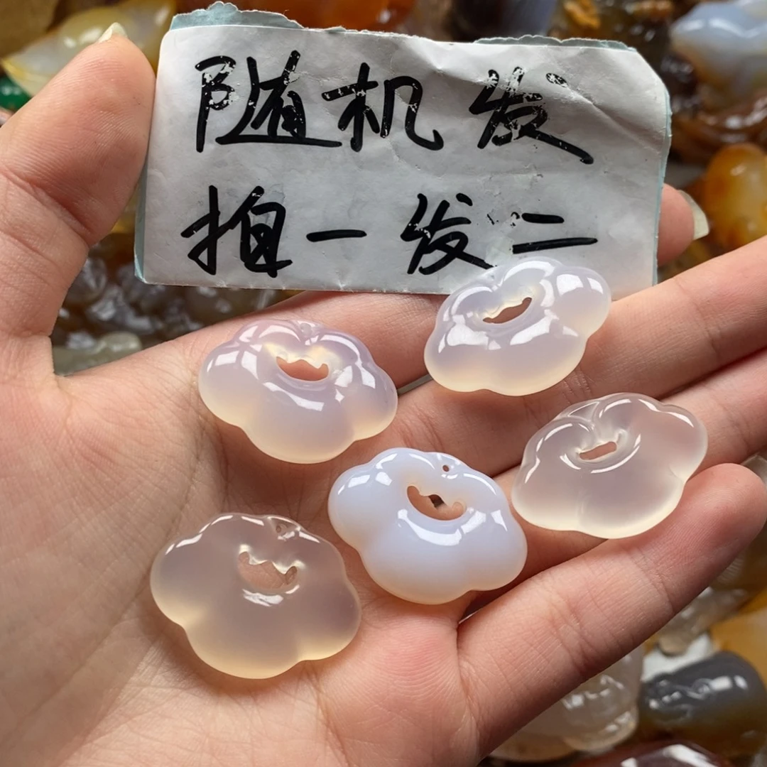 玛瑙/玉髓未镶嵌颈饰