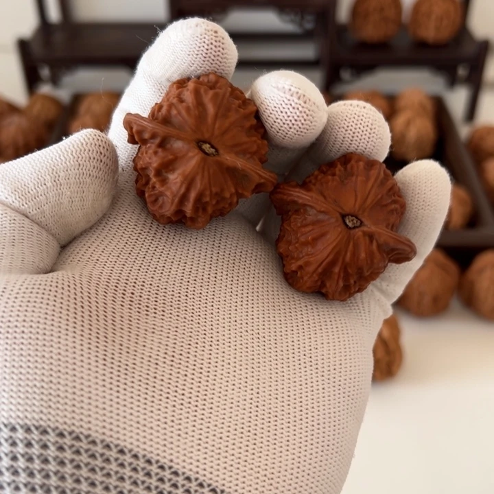 核桃全品瓷娃娃无药红皮