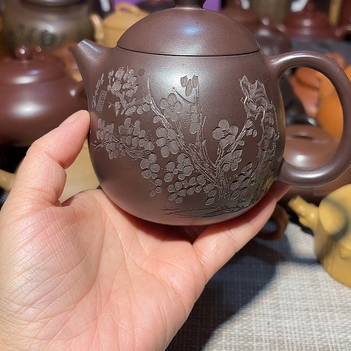 茶壶紫砂原矿宜兴紫砂微瑕