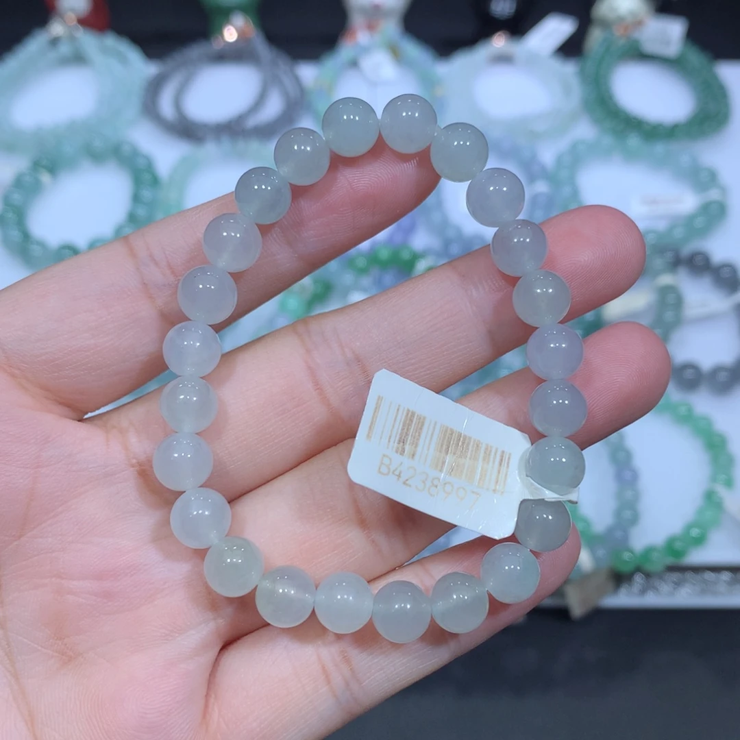 未镶嵌手串翡翠天然