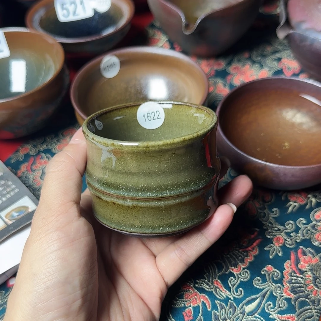 茶盏1622 罗莉柴烧手工主人杯