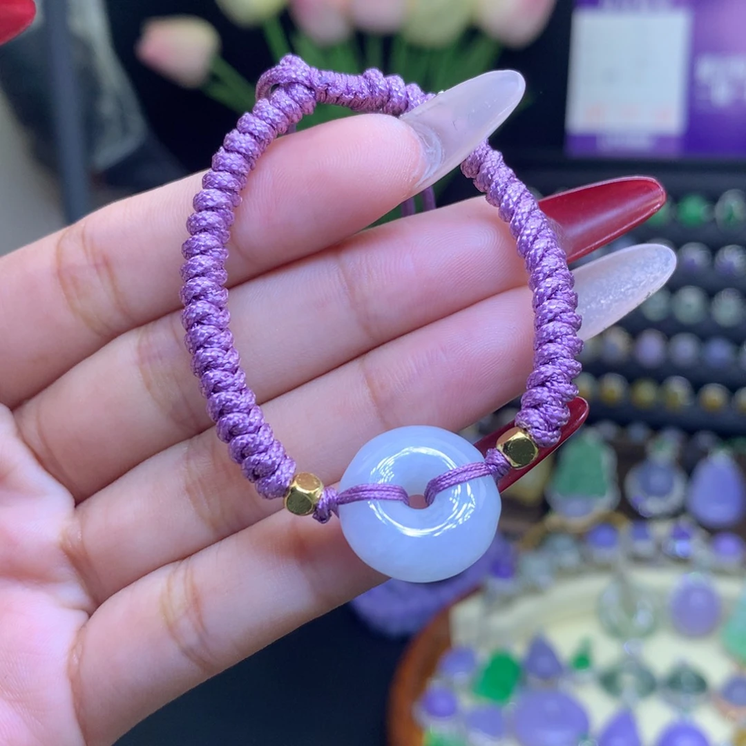 翡翠颈饰未镶嵌天然