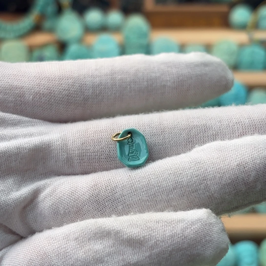 绿松石未镶嵌配饰