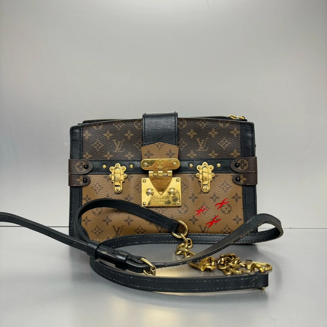 95新 LouisVuitton/路易威登 Lv软盒子 97新