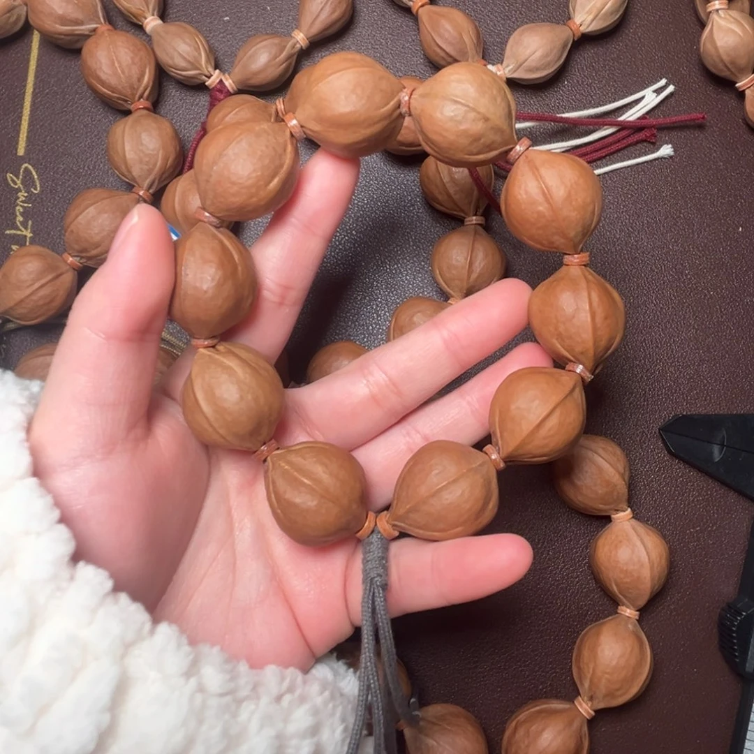 橄榄核手串/手链2126梅林铁三花橄榄核