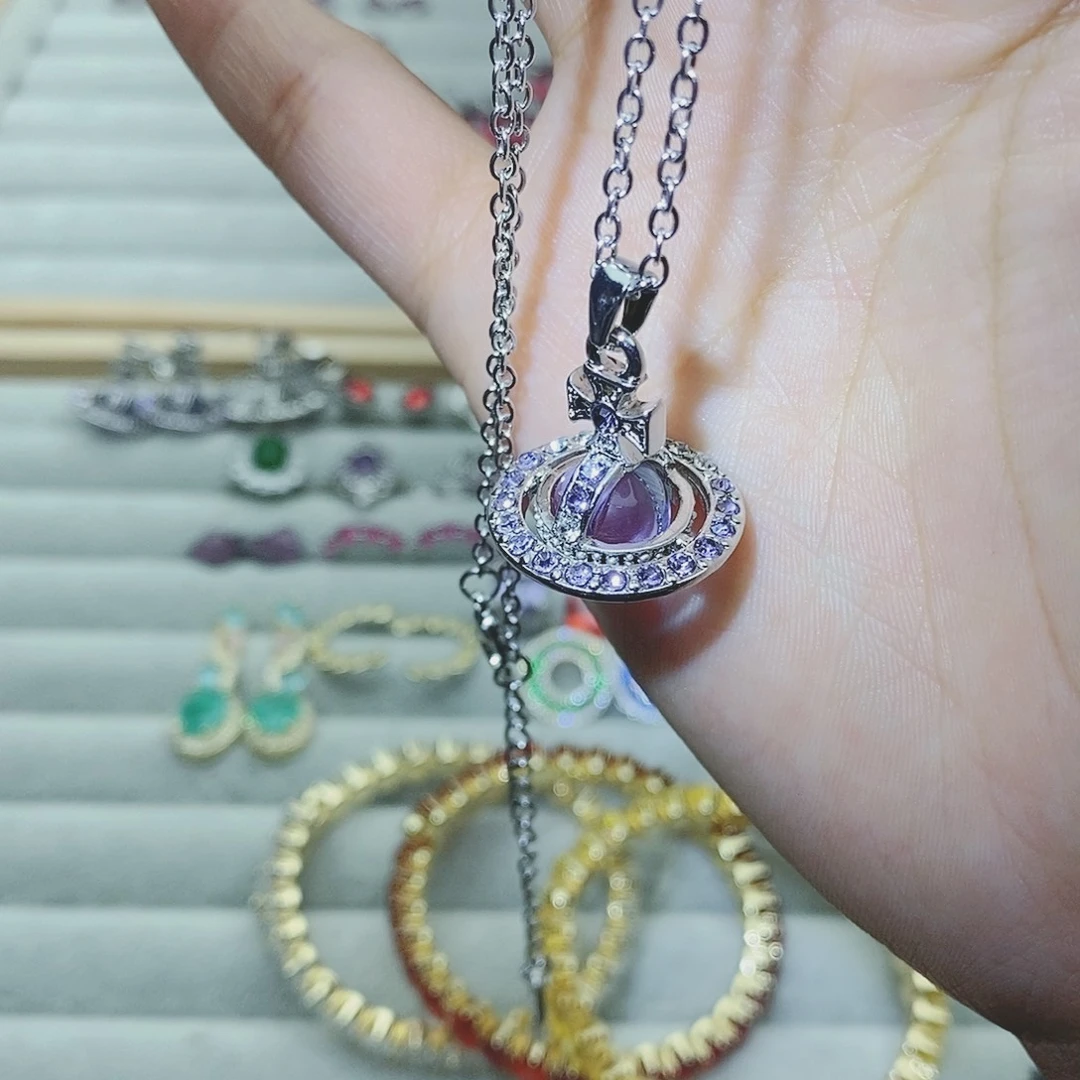 【闪购商品】托帕石耳饰银S925镶嵌