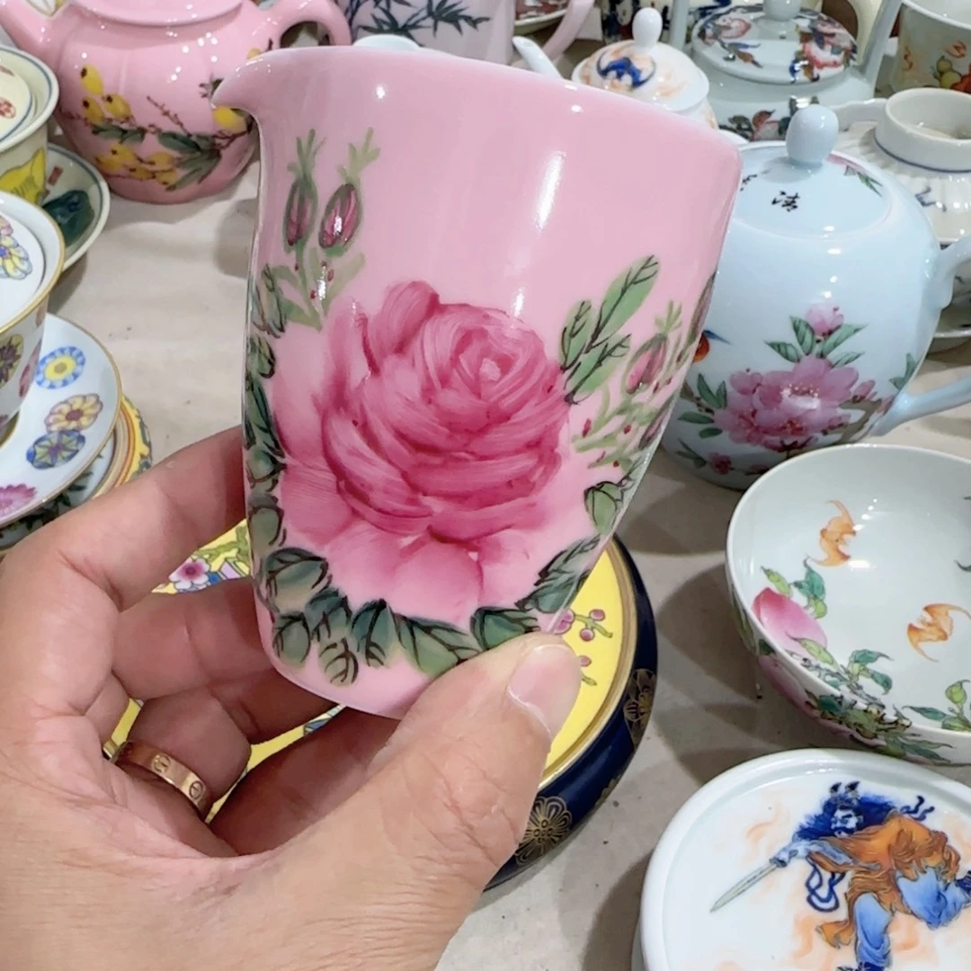 陶其他手绘瓷器，手绘瓷器