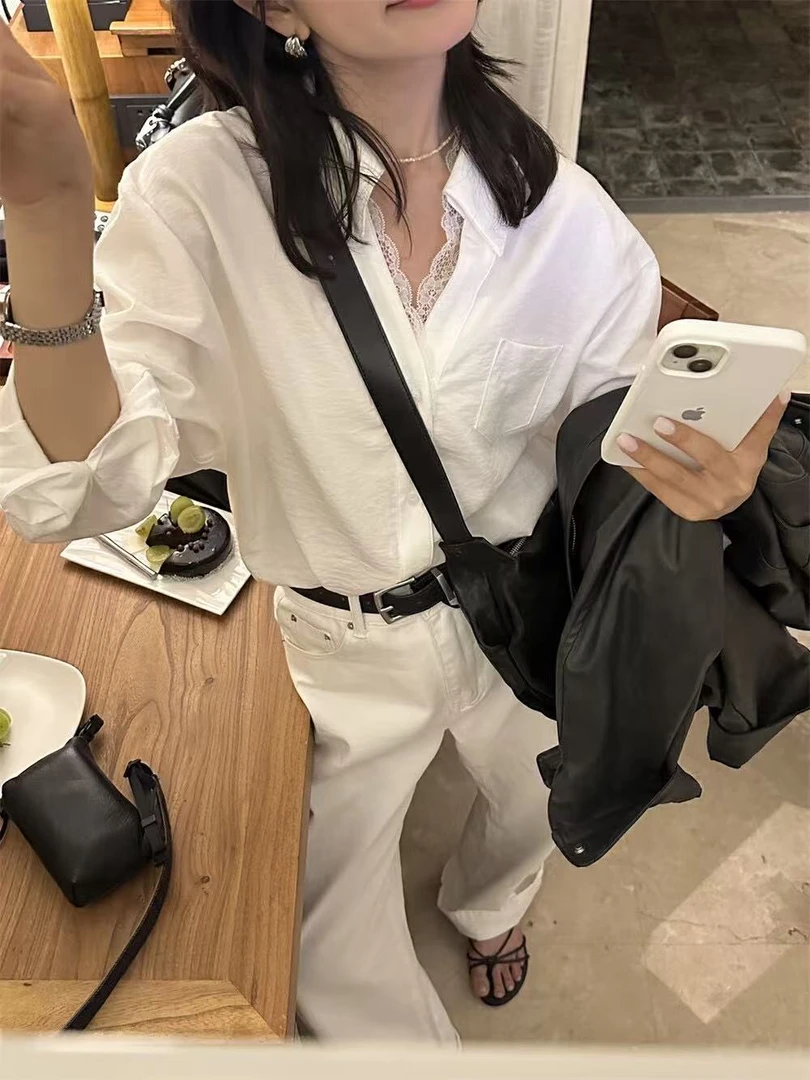 Seven 早秋新款韩系极简风上衣衬衫合集8