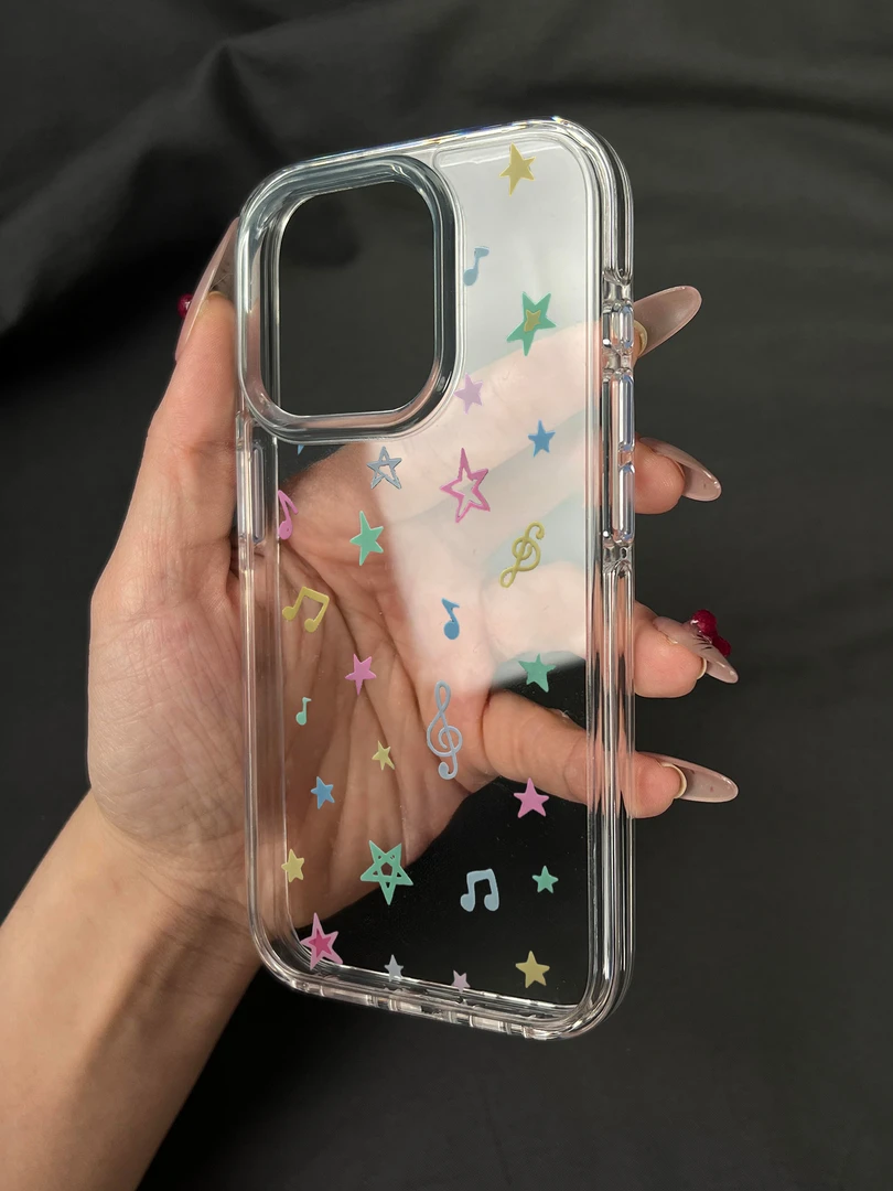 多彩星星适用苹果16promax手机壳iPhone15/14/12华为小米OPPOvivo