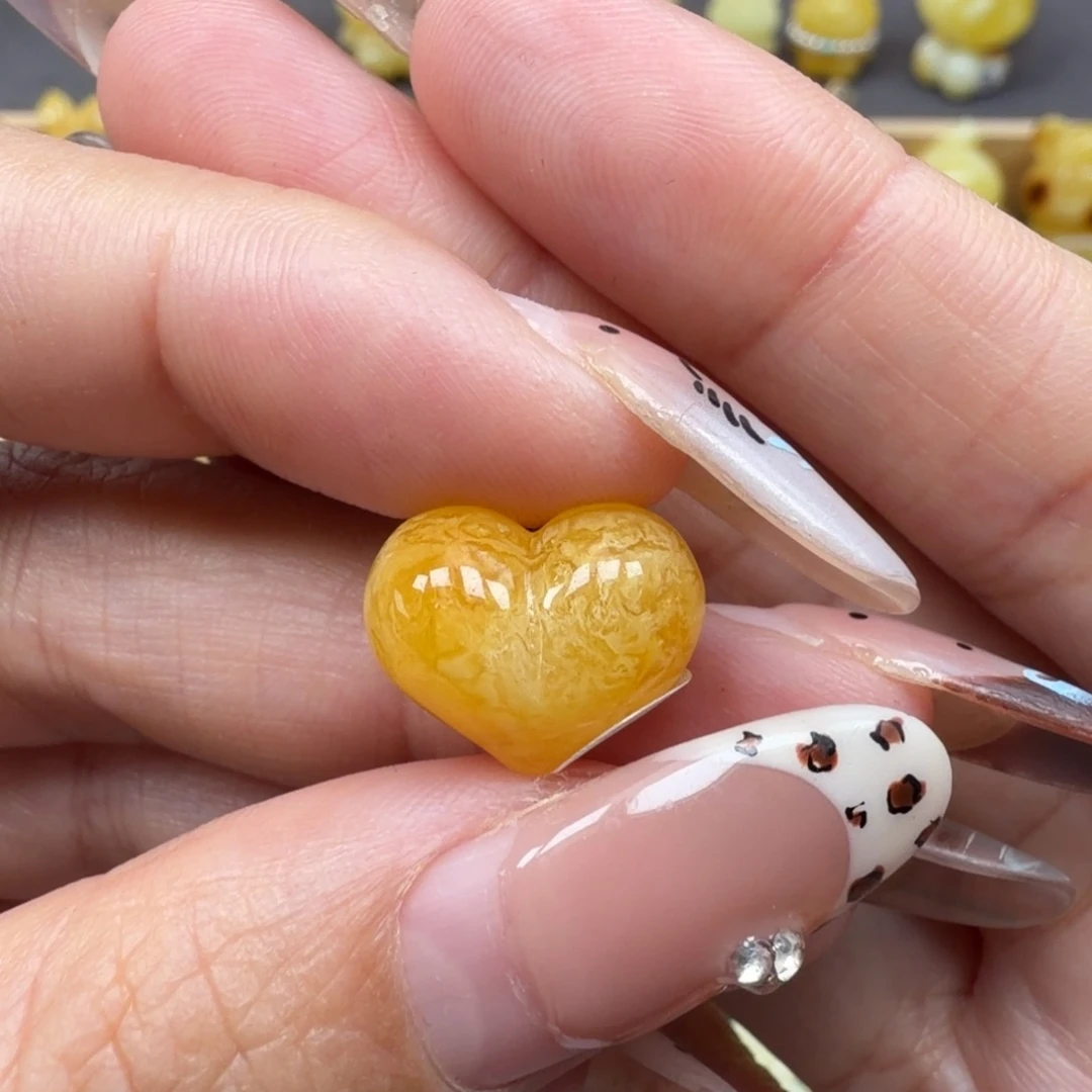 琥珀未镶嵌裸石蜜蜡