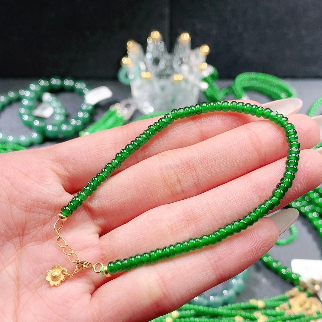 翡翠未镶嵌手链手链