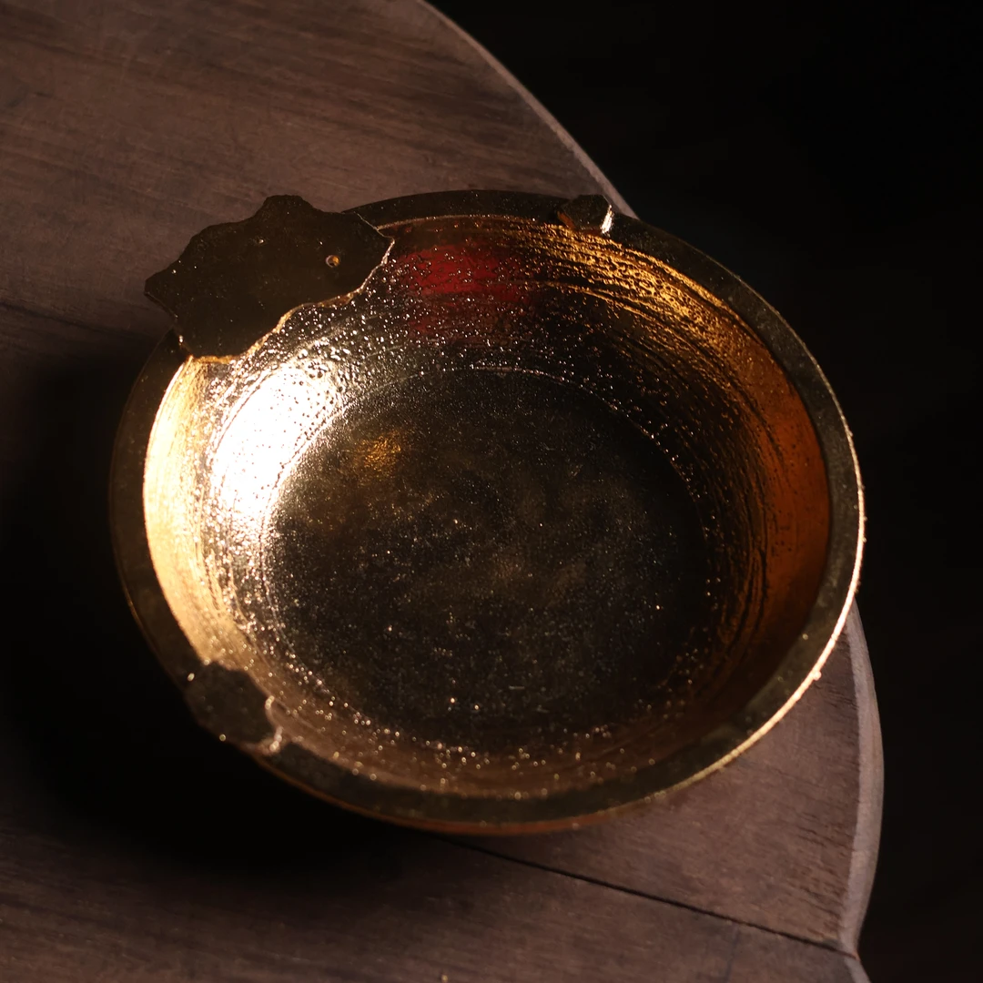 【福器】金巉岩石片茶盘（黄丽君S0140）