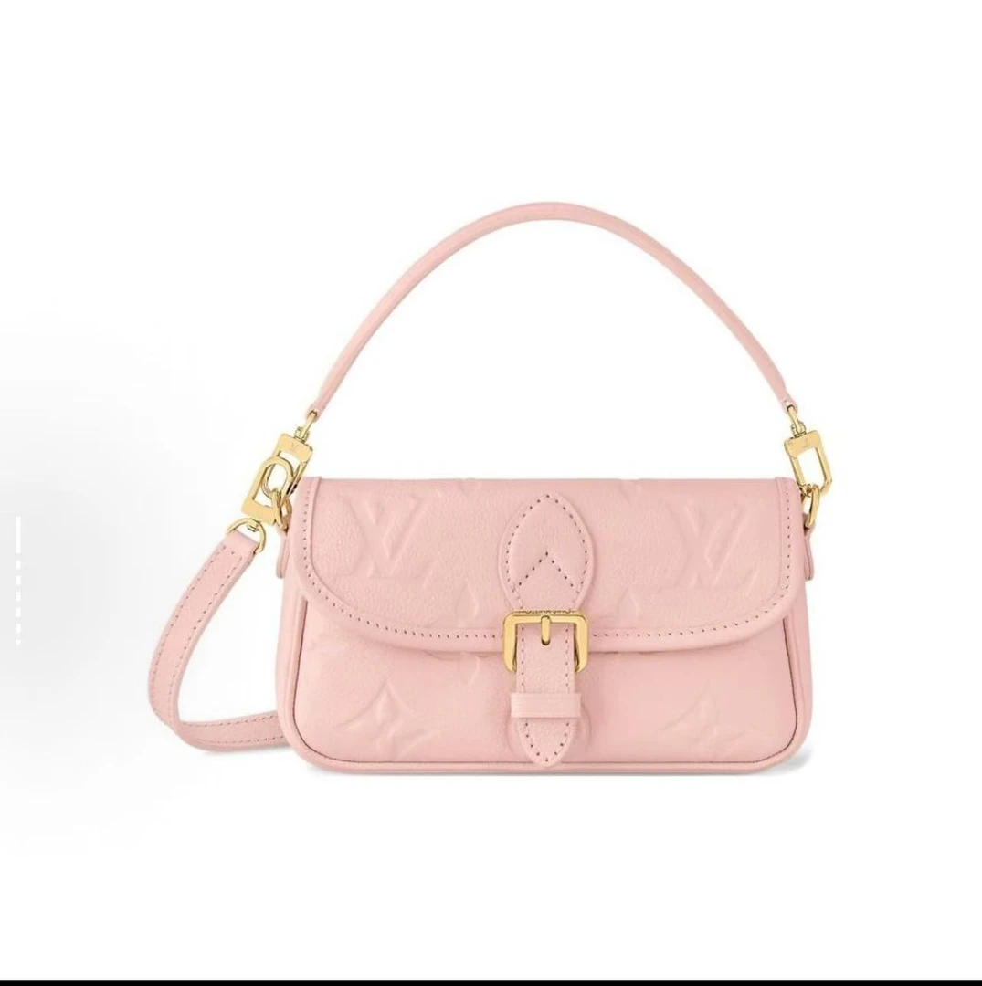 99新 LouisVuitton/路易威登 【曼曼专属】 全皮粉法棍nano