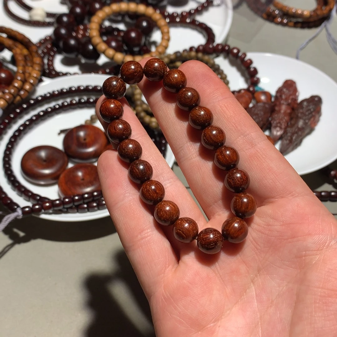 碾***压手串/手链小叶紫檀1.0加袋子