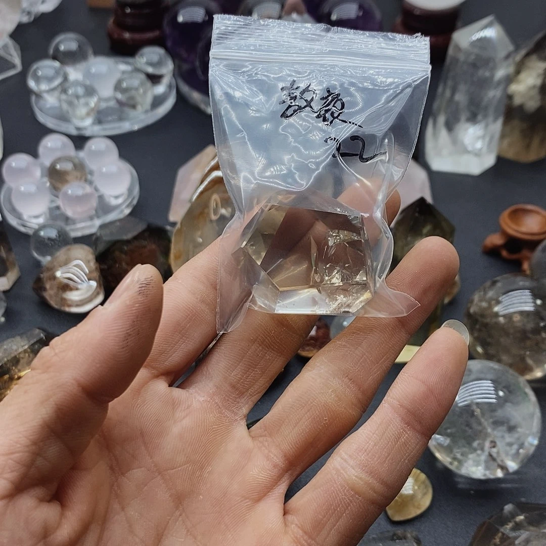 水晶黄水晶未镶嵌熬***憨