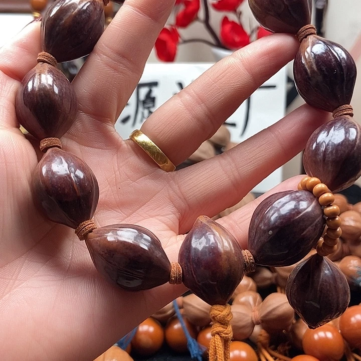 橄榄核手串/手链紫气东来