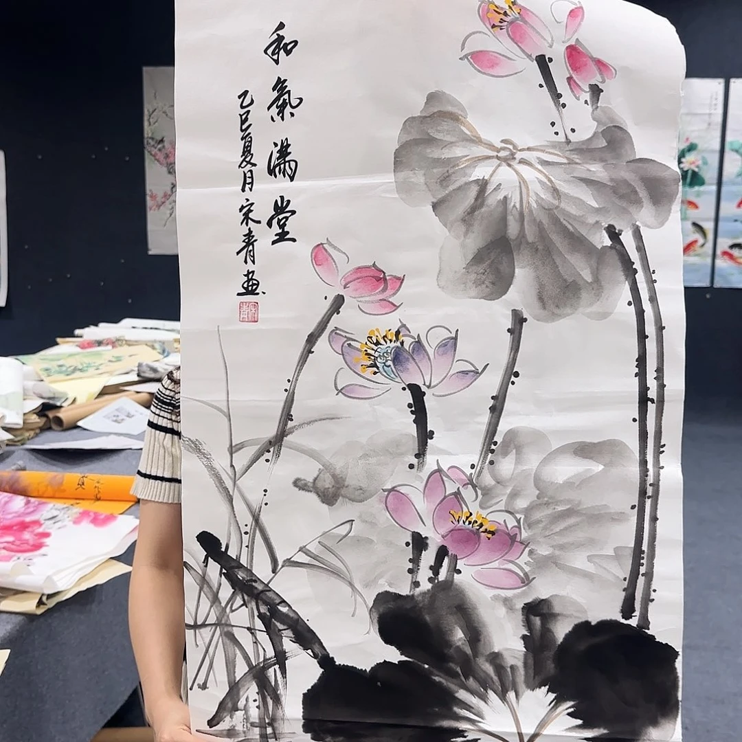 客厅好看的一幅画