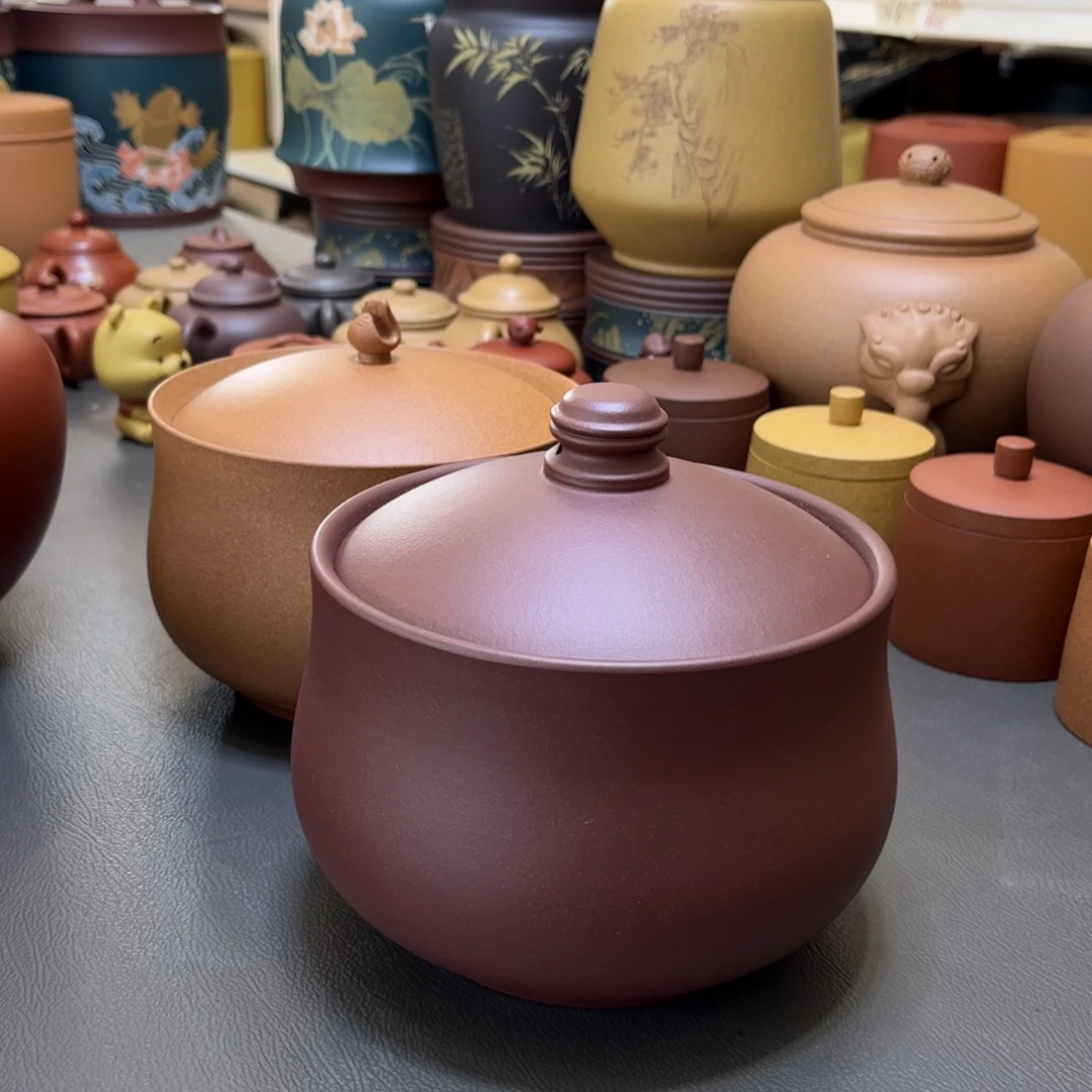 紫砂茶叶罐紫砂茶具