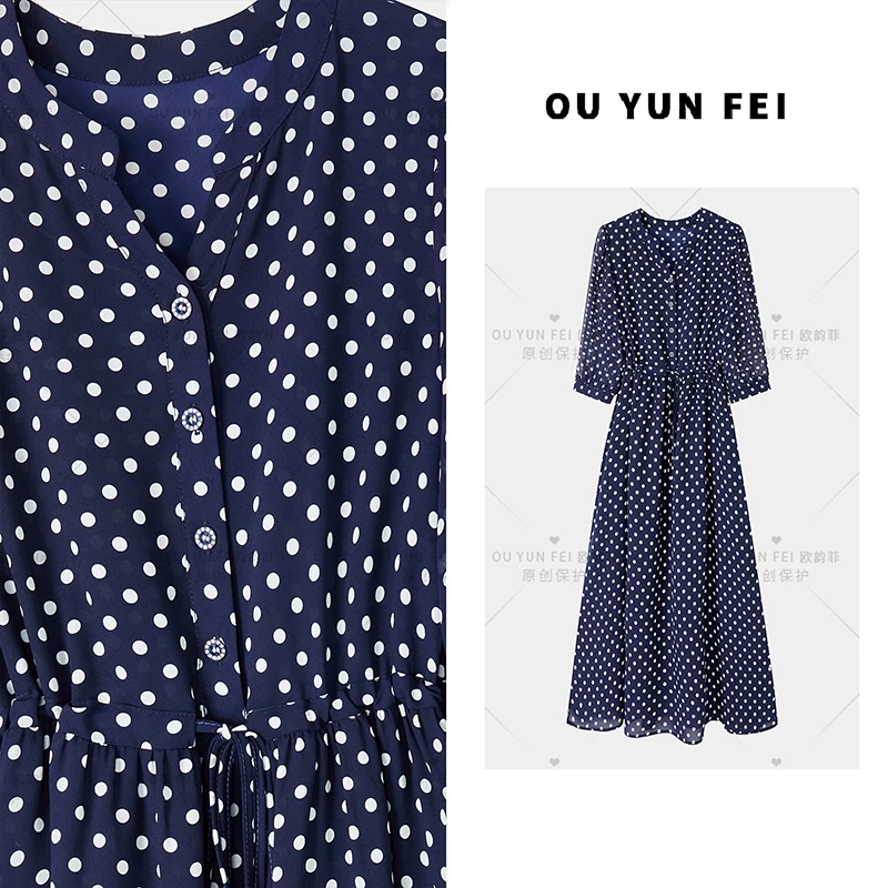 2025新款显瘦高贵法式巨显瘦藏肉连衣裙气质夏季穿搭长裙HZ1332