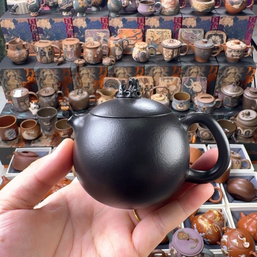 茶壶紫砂150cc原矿精工半手