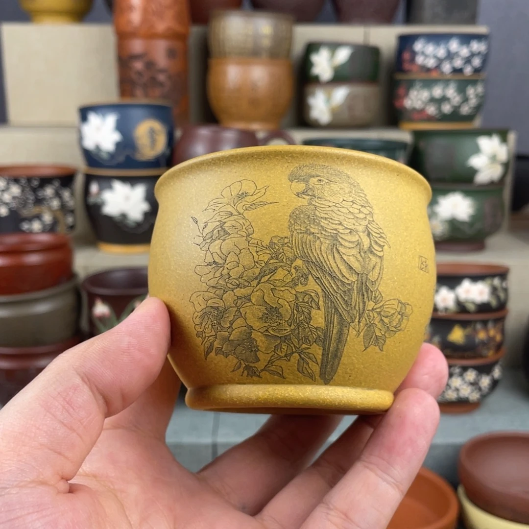 茶杯紫砂紫砂茶杯