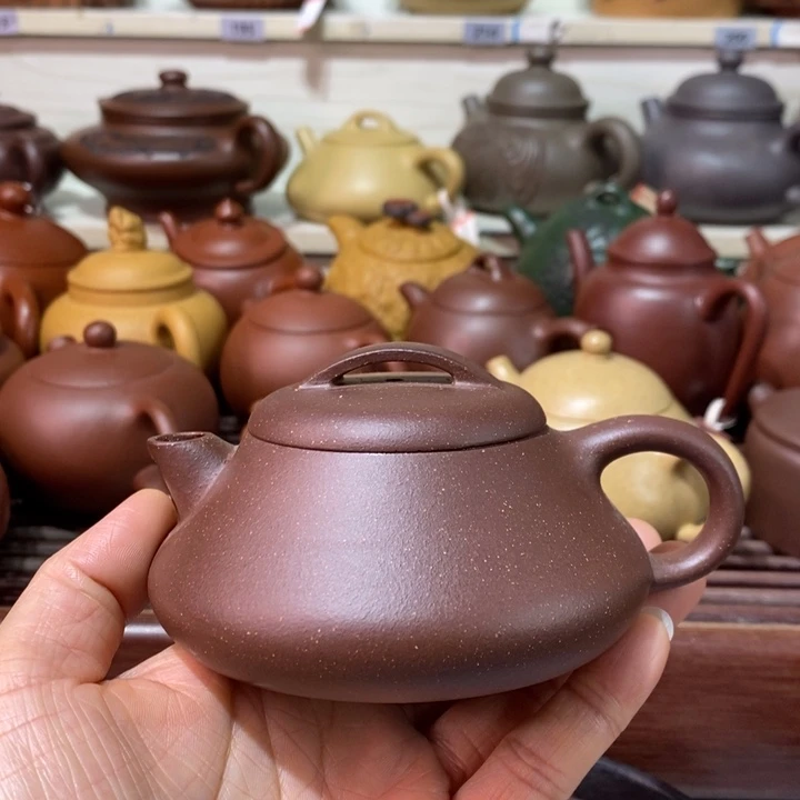 茶壶紫砂微瑕处理一把