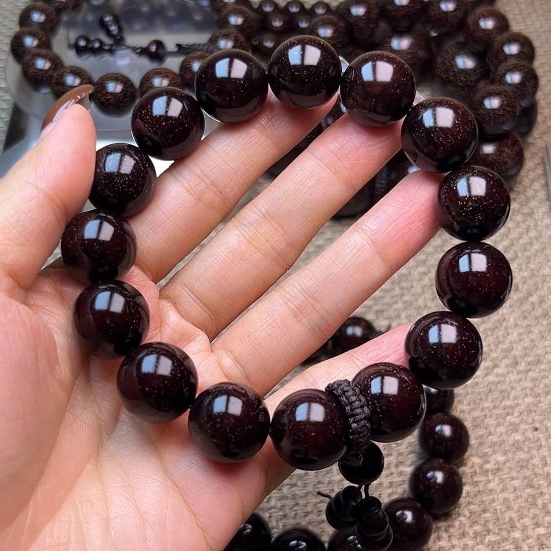 檀香紫檀（小叶紫檀）1.5 15颗带星