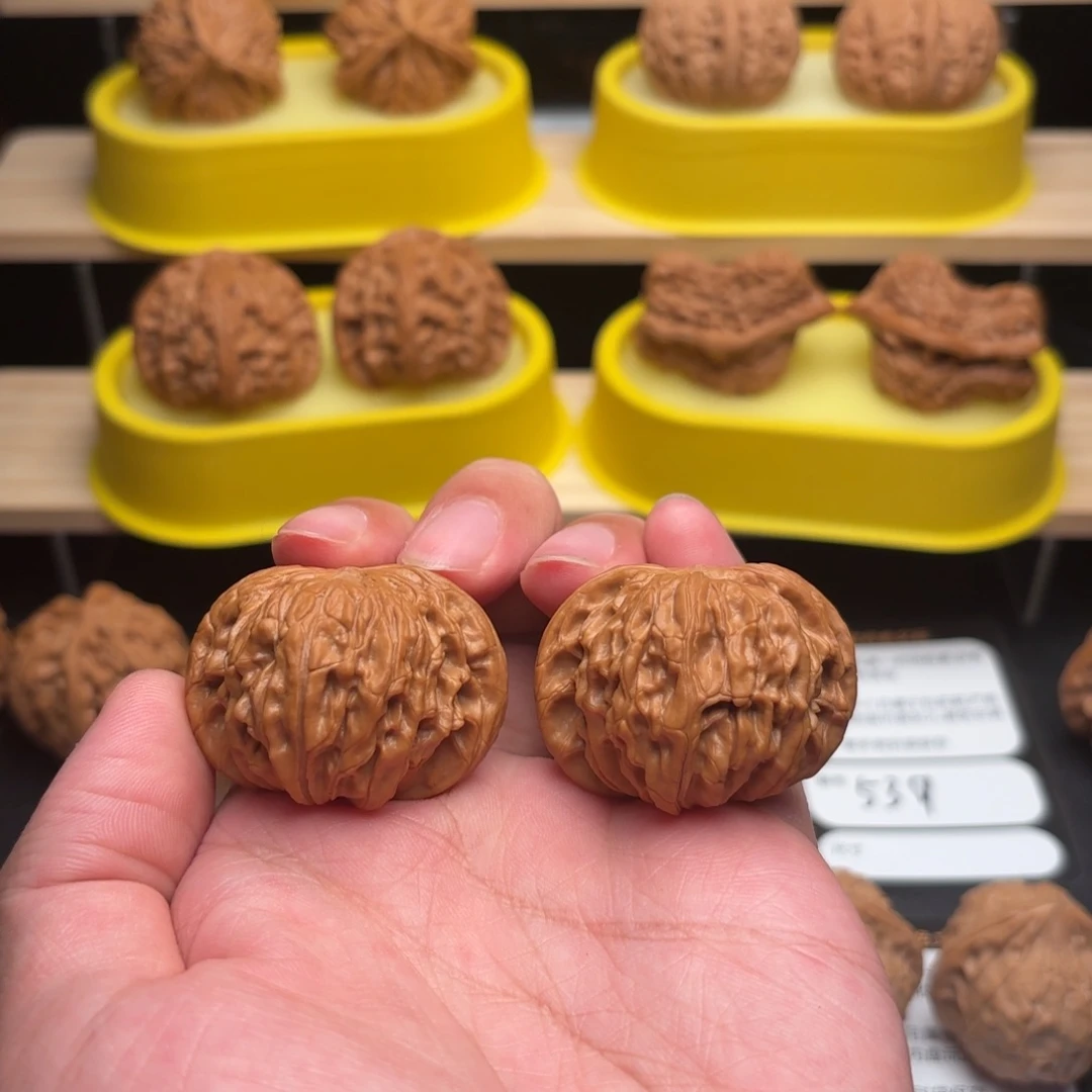 文玩核桃把件41磨盘539