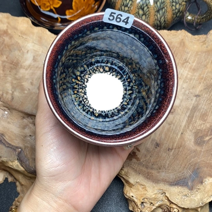 茶盏建窑建盏主人杯564