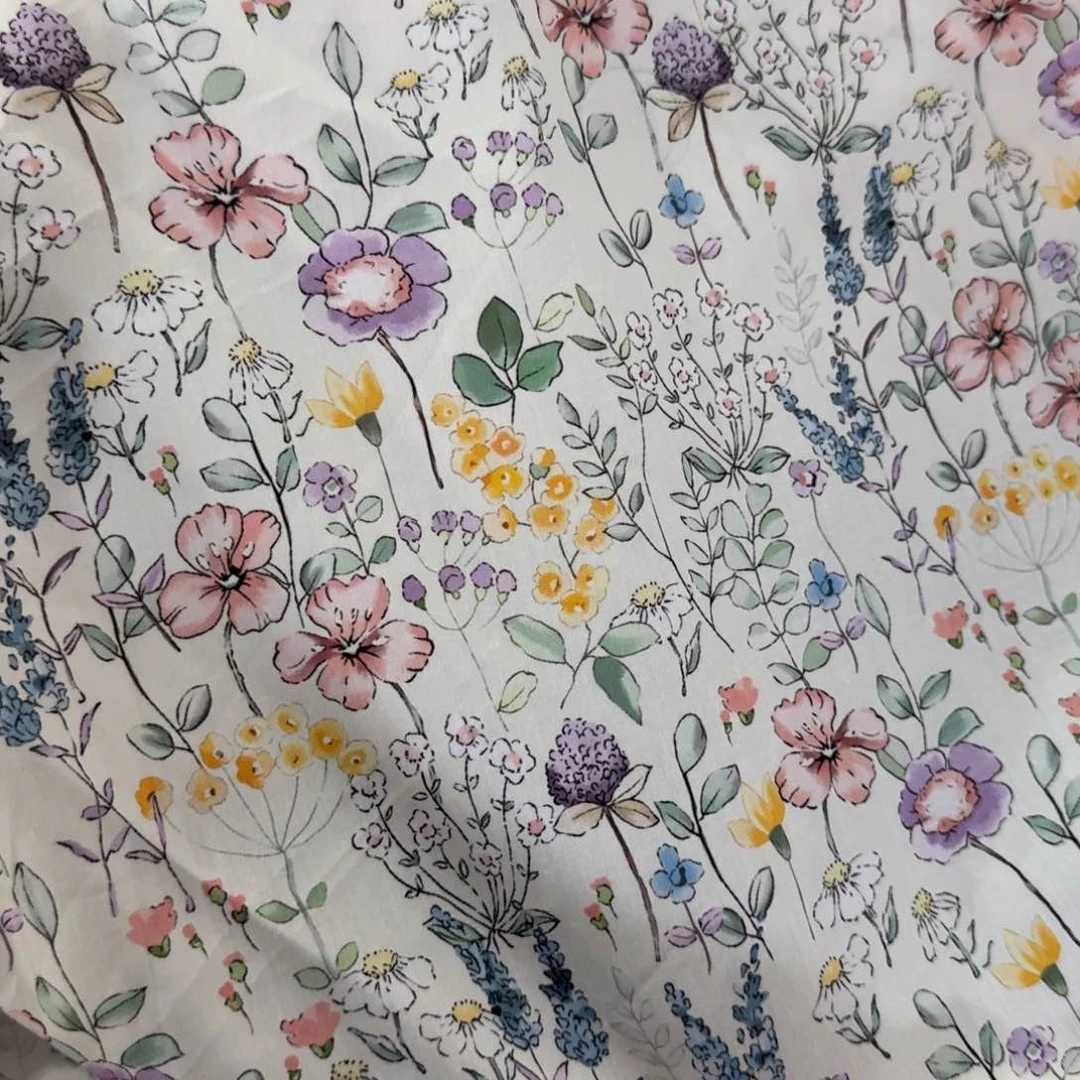 棉纯棉60支加密贡缎1米价X1.1米宽D