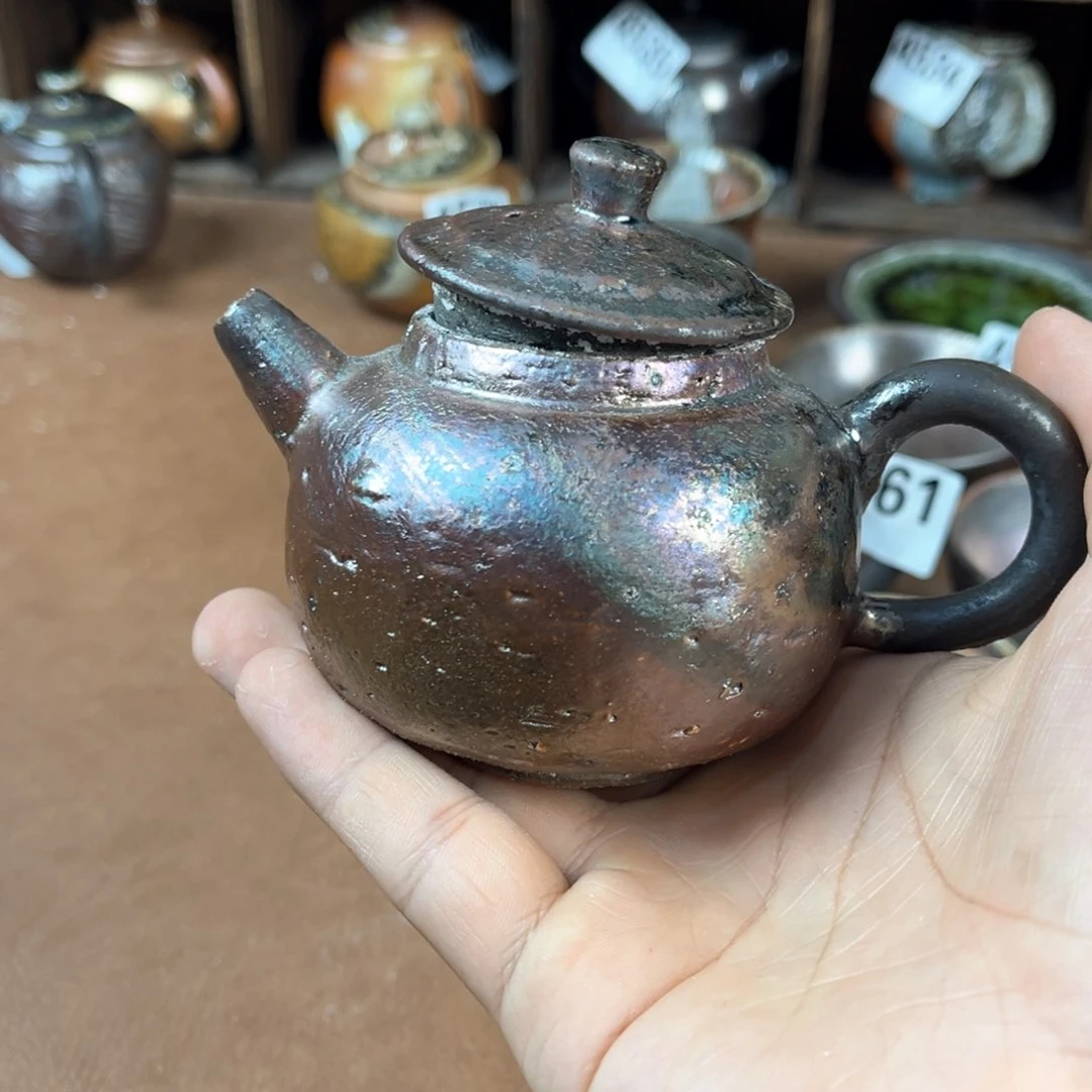 杯顺*柴烧茶器主人壶