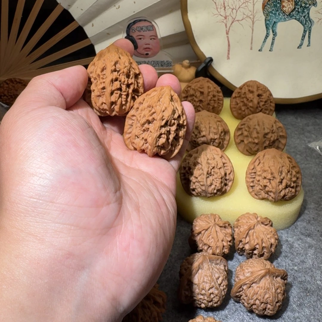 不***不文玩核桃吊坠37鸡心