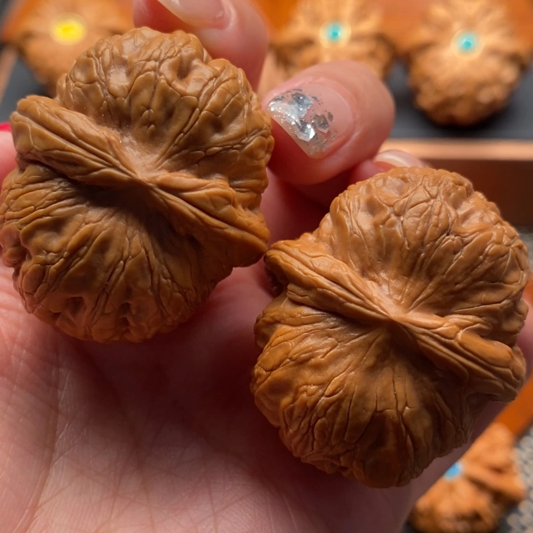 文玩核桃把件39尺寸平谷元宝