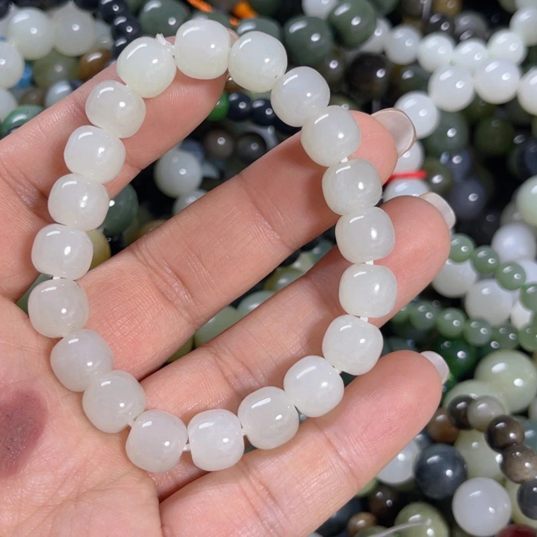 和田玉手链未镶嵌