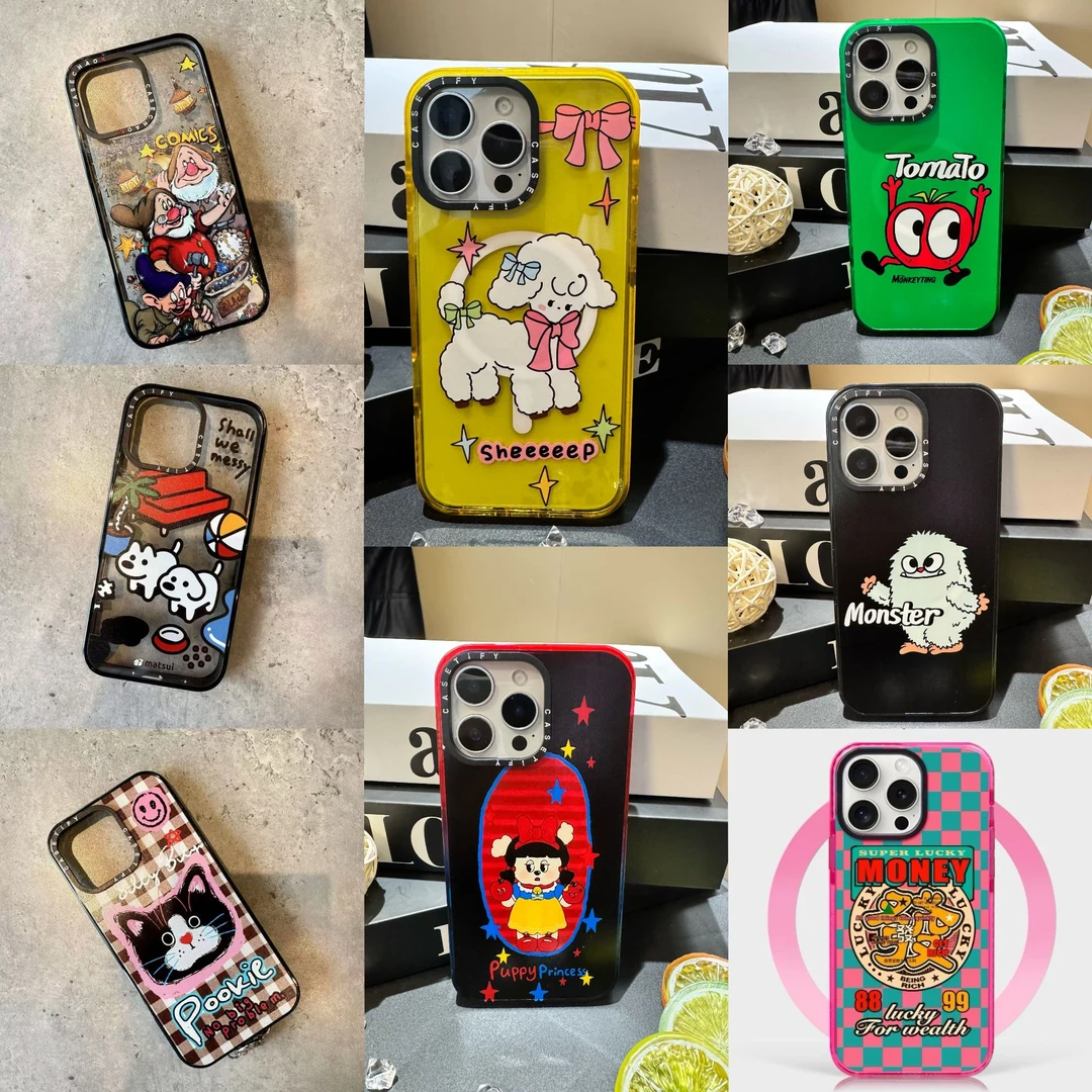 潮牌定制彩色亚克力系列iPhone13-iPhone16promax适用苹果创意