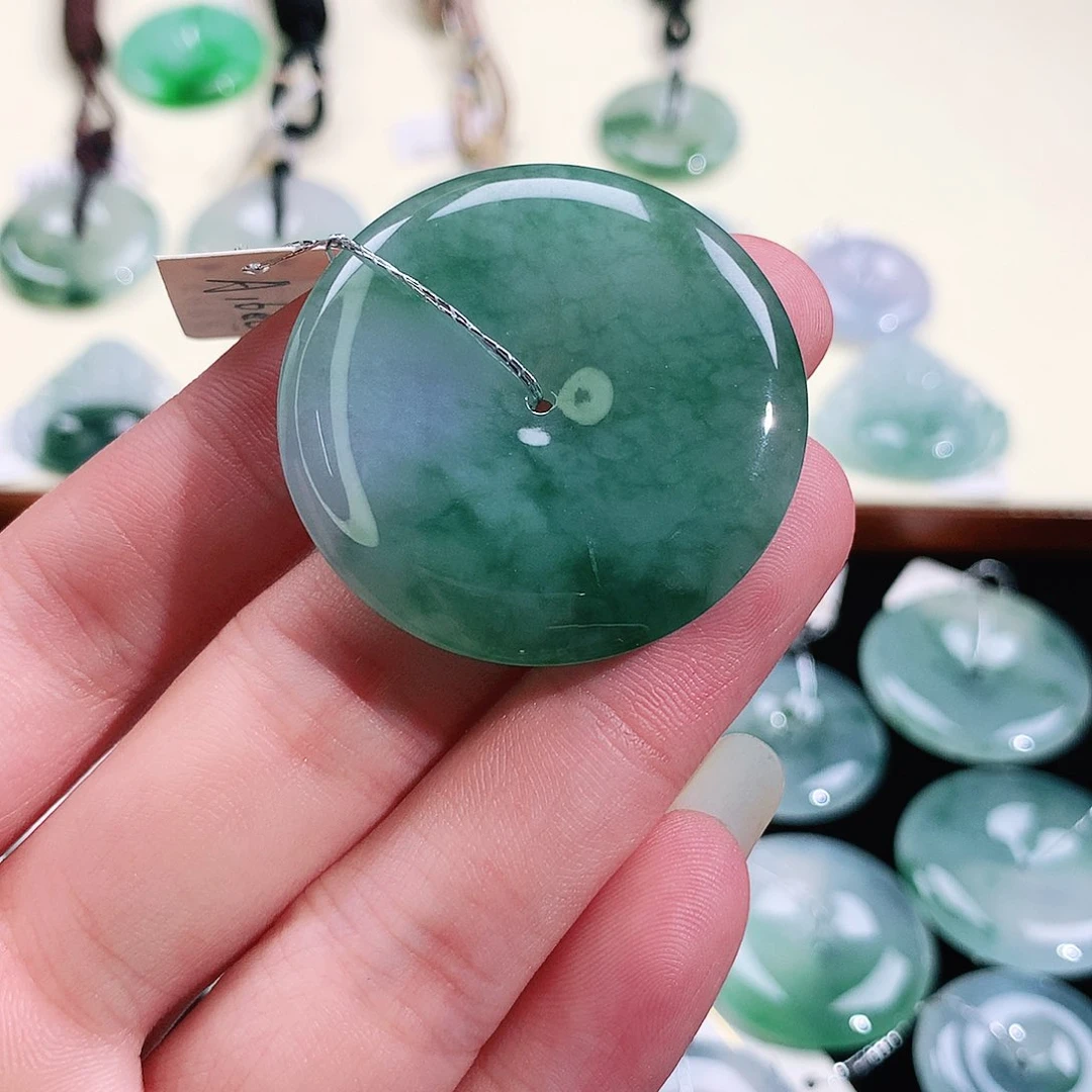 翡翠未镶嵌颈饰翡翠38.6-6.2