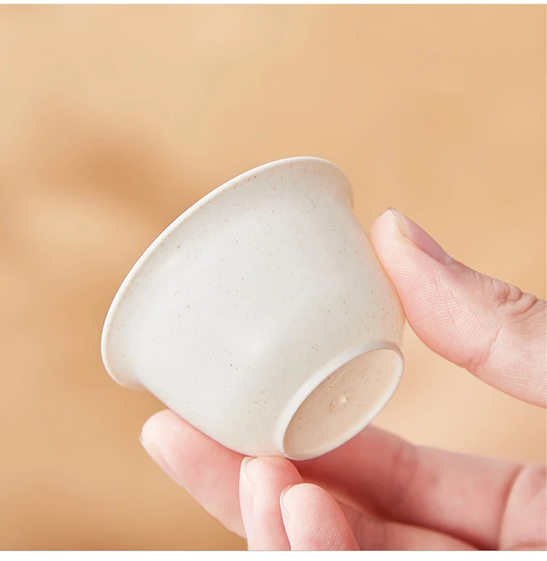 稻壳茶杯功夫茶小杯功夫茶杯杯子小茶杯功夫杯60毫升喝茶杯加厚