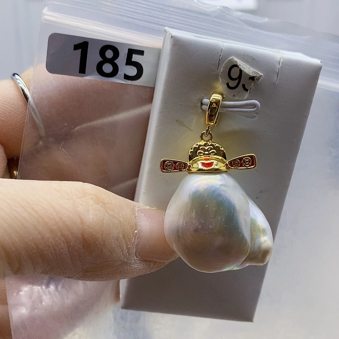 颈饰合金淡水珍珠