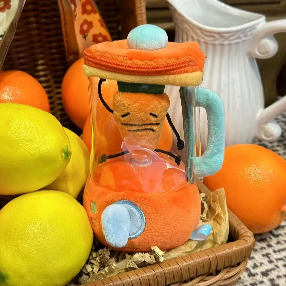 【爆款】张田中榨汁机胡萝卜榨汁机趣味玩具抽绳转动高颜值创意礼物