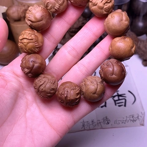 檀香木手串/手链檀香貔貅2.0/12手串