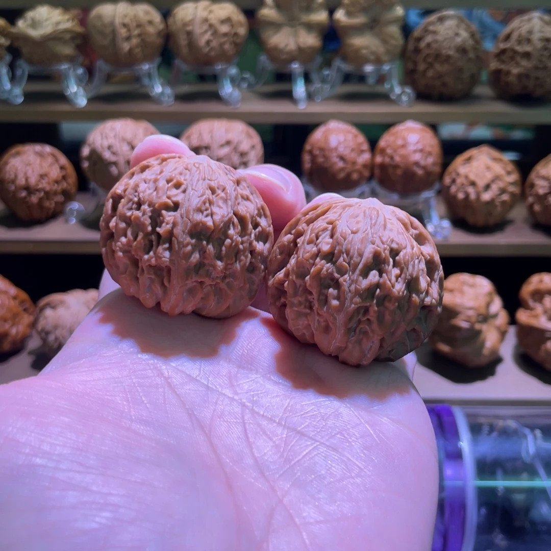 吊坠文玩核桃39.8全品原桩山地磨