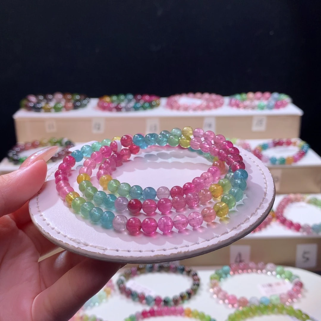 未镶嵌手链碧玺碧玺