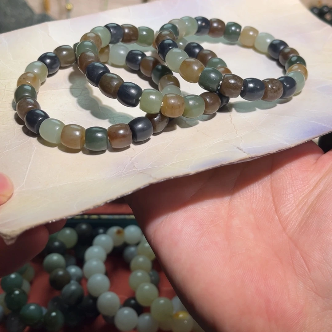 未镶嵌手链和田玉多样性拍一发一