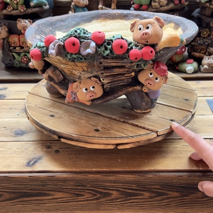 嘻哈多肉花盆百搭