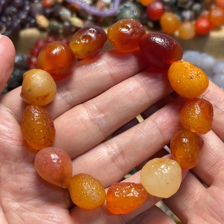 玛瑙/玉髓合金手链